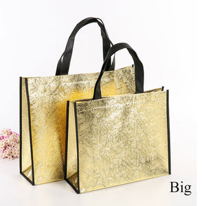 Women reusable shopping bag Large Capacity Non-woven portable tote bag shopper bag Travel Storage Bags Durable Female eco bag