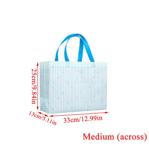 Women reusable shopping bag Large Capacity Non-woven portable tote bag shopper bag Travel Storage Bags Durable Female eco bag