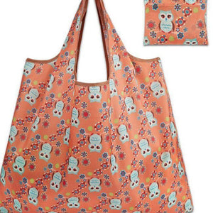 Reusable Foldable Shopping Bag Eco Floral Tote Handbag  Convenient Storage Bags Large Capacity Portable Shoulder Bags